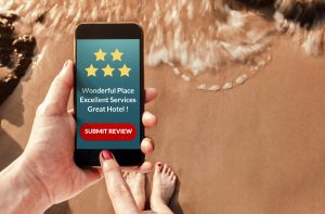 Guest satisfaction: Giving feedback using mobile