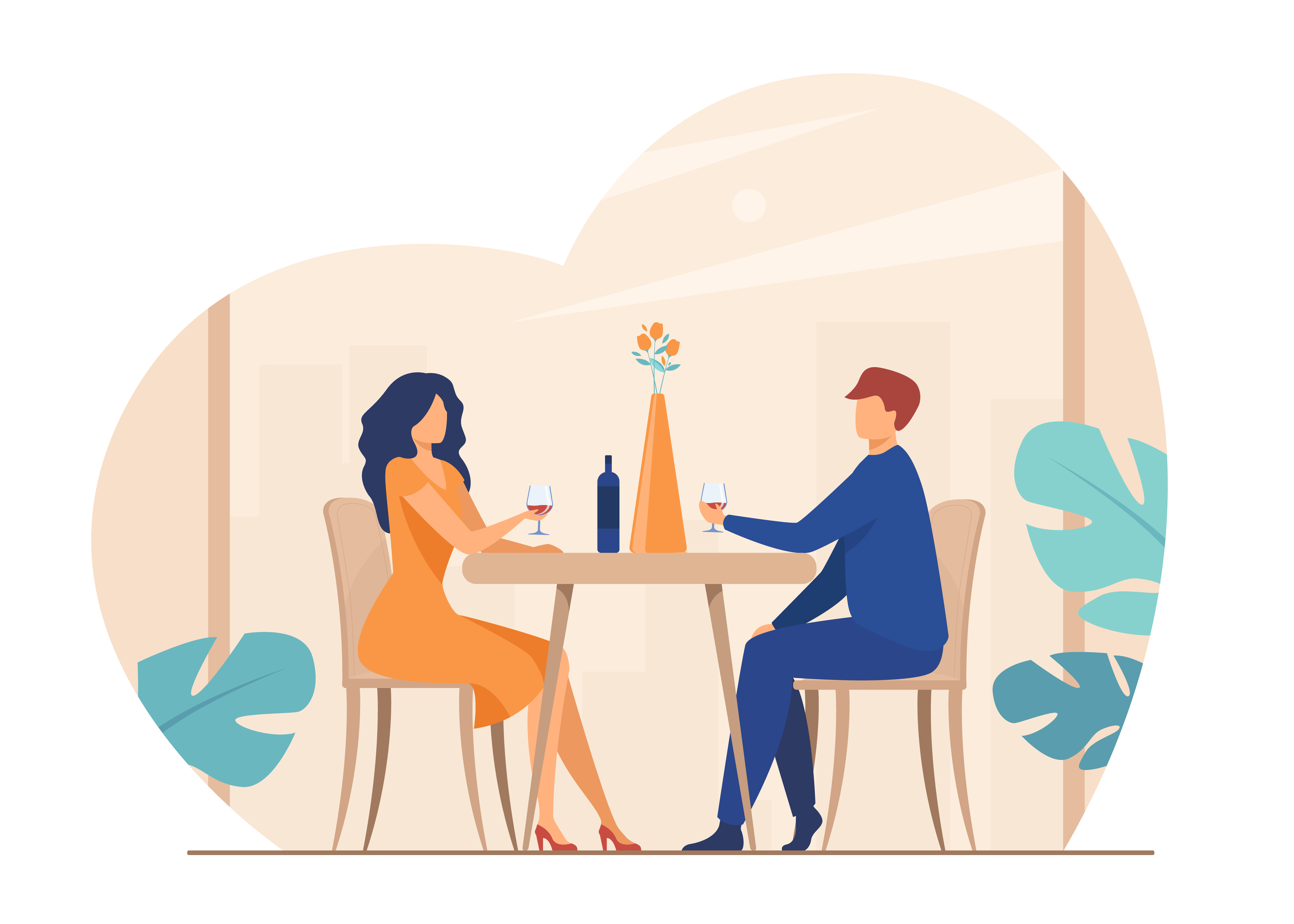 How to Address Restaurant Reservation Challenges Man and Woman on a Date Night