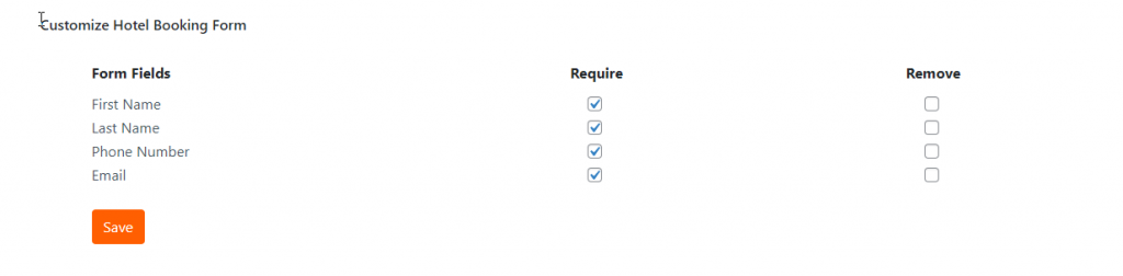 Fully Customizable Fields in the eaSYNC Hotel Premium Plan