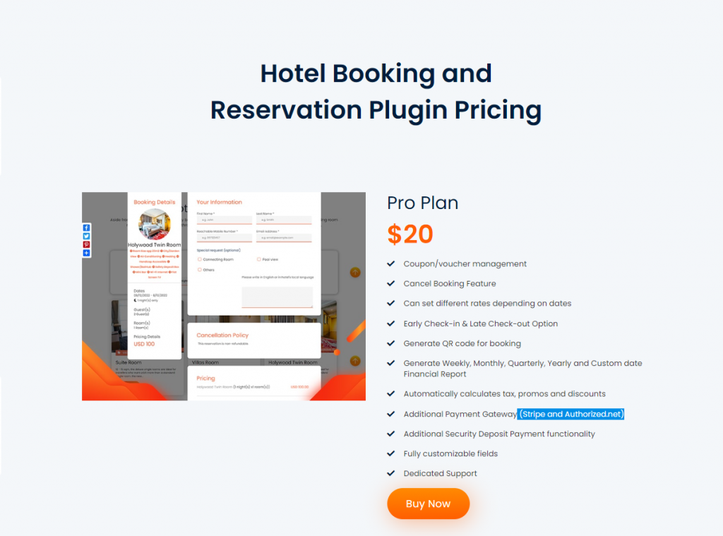 Hotel Booking Premium