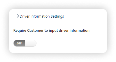 [Car] Driver Information 1